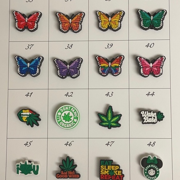 Croc Jibbitz, Shoe Charms for Crocs, - Picture 3 of 4